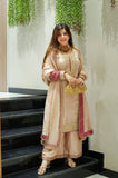 Elegant Chinon Silk Party Wear Outfit with Embroidered Top and Coordinated Bottom