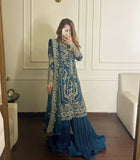Designer Look Heavy Party Wear Set with Intricate 5mm Sequin Embroidery