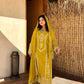 Chinon Silk Embroidered Work Salwar Suit - Jaipur Blossom