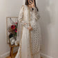 Designer Party Top Pallazo & Dupatta Set - Jaipur Blossom