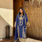 Chinon Silk Embroidered Work Salwar Suit - Jaipur Blossom