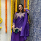 Purple Color Designer Palazzo Suit With Dupatta in Chinon With Sequence Embroidery - Jaipur Blossom
