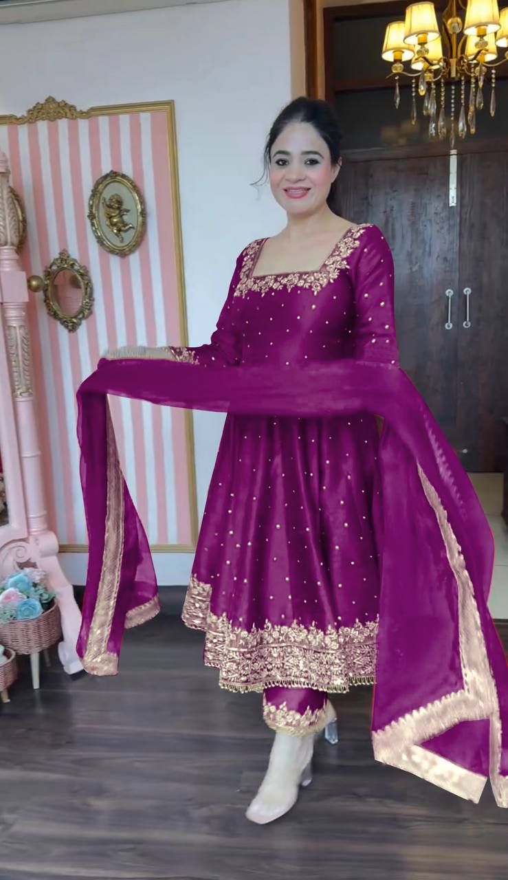 party wear Indian Bollywood Wedding Designer Women - Jaipur Blossom