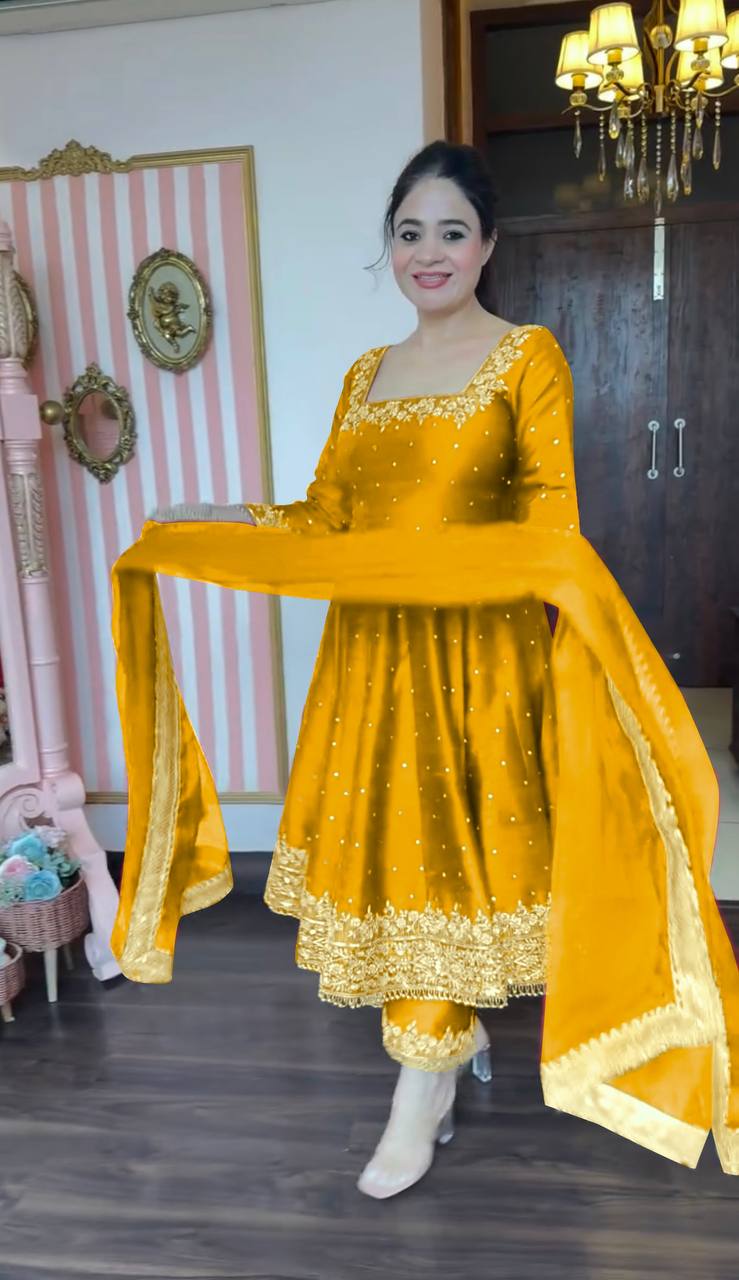 party wear Indian Bollywood Wedding Designer Women - Jaipur Blossom