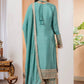 Chinon Silk Embroidered Work Salwar Suit - Jaipur Blossom