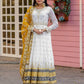 New Party Wear Heavy Faux Georgette Gown, Dupatta & Bottom Set - Jaipur Blossom