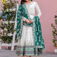 New Party Wear Heavy Faux Georgette Gown, Dupatta & Bottom Set - Jaipur Blossom