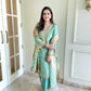 Designer Party Wear Look Pur Crunchy Silk Top Plazzo & Dupatta Set - Jaipur Blossom