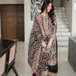 Heavy Embroidered Black Party Wear Dress - Jaipur Blossom