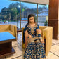 Designe Blue Kurti Sharara With Dupatta For Wedding Occasions - Jaipur Blossom