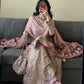 Peach Color Wedding Wear Designer Embroidered Sharara Suit - Jaipur Blossom