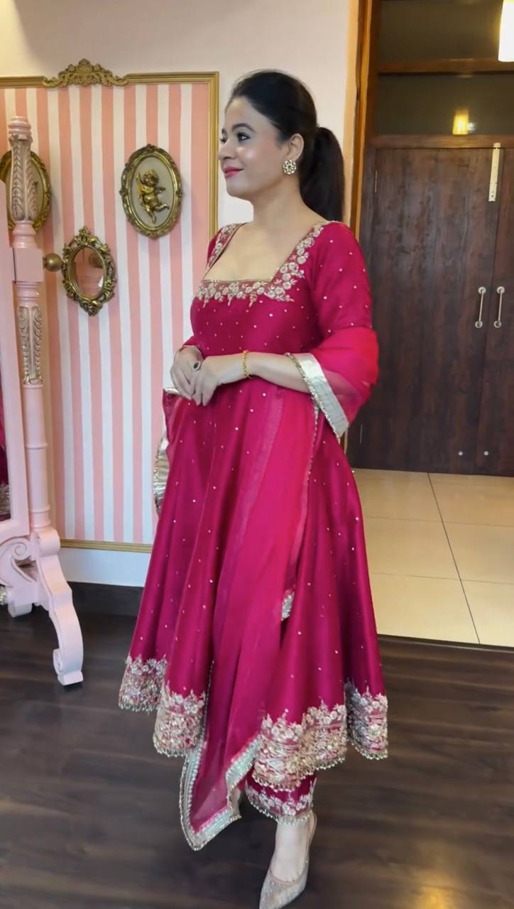 party wear Indian Bollywood Wedding Designer Women - Jaipur Blossom