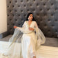 Faux Georgette Crush Anarkali Style Gown - Jaipur Blossom