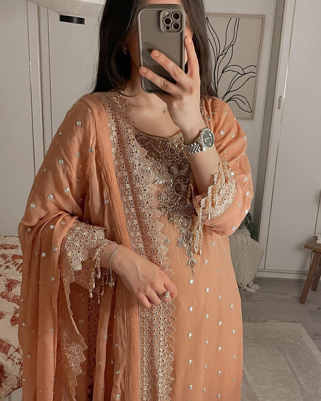 Beautiful Pakistani Suit For Wedding - Jaipur Blossom