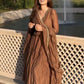 Sublime Brown Color Pure Chinon Silk Embroidery Sharara Suit - Jaipur Blossom