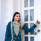 Designer Premium Silk Salwar Kameez - Jaipur Blossom