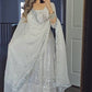 Premium Party Wear Gown with Multi-Needle 9mm Sequence Work, Pant and Dupatta