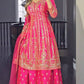 Heavy Faux Georgette Top and Sharara Set with 5mm Sequence Work and Dupatta