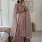 Designer Party Top Pallazo & Dupatta Set - Jaipur Blossom