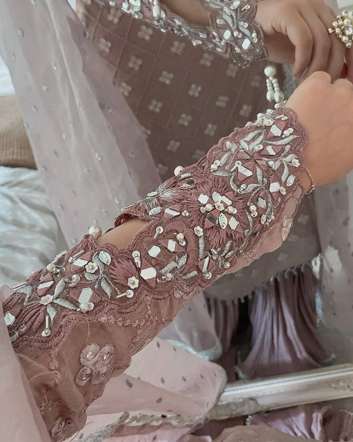Designer Party Top Pallazo & Dupatta Set - Jaipur Blossom