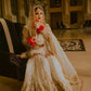 Heavy Embroidery and 5mm Sequins Work Top with Flowy Sharara and Dupatta - Jaipur Blossom