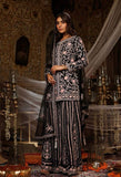 Exquisite Embroidered Top with 9K+ Stone Hand Work and Sarara Set with Fancy Dupatta - Jaipur Blossom