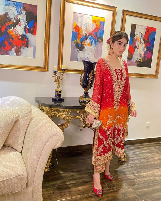 Ready to Wear Fancy Print Suit with Exquisite Embroidery and Stylish Dupatta - Jaipur Blossom