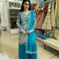 Premium Fancy Plazzo Set with Rich Embroidery & Coordinated Dupatta - Jaipur Blossom