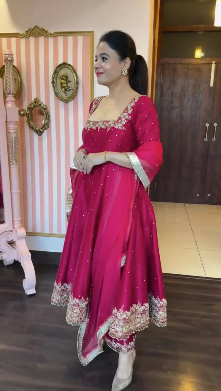 party wear Indian Bollywood Wedding Designer Women - Jaipur Blossom
