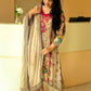 Trendy Ethnic Set Digital A-Line Kurta with Plazzo and Dupatta - Jaipur Blossom