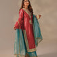 Heavily Embroidered Designer Top-Plazzo Set with Stylish Dupatta - Jaipur Blossom