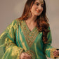 Heavily Embroidered Designer Top-Plazzo Set with Stylish Dupatta - Jaipur Blossom