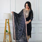 Classy Party Wear Look in Cosmo Silk with Heavy Sequin Work and Fancy Dupatta