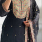 Classy Party Wear Look in Cosmo Silk with Heavy Sequin Work and Fancy Dupatta