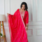 Pure Cosmo Silk Designer Party Wear Top and Pant with Intricate Heavy Embroidery and Sequins Work