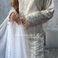 Designer Party Wear Top and Pant Set with Fancy Dupatta in Heavy Faux Georgette and Embroidery Work