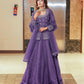 Premium Luxurious Hevay Ethnic Suit Set with Exquisite Embroidery Work - Jaipur Blossom