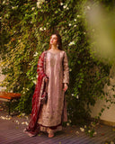 Heavily Embroidered Fancy Top-Plazzo Set with Matching Dupatta - Jaipur Blossom