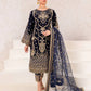 Premium Chinon Suit Set with Embroidery and Sequin Detailing - Jaipur Blossom