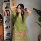 New Designer Party Wear Set in Heavy Chinon Silk with Embroidered Top, Plazzo & Fancy Dupatta