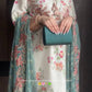 Chic Party Wear Ensemble Top with Farshi Plazzo in Heavy Printed Modal Silk and Sequin Embroidery - Jaipur Blossom