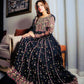 Black Elegant Designer Palazzo Set with Coordinated Top and Dupatta - Jaipur Blossom
