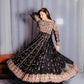 Black Elegant Designer Palazzo Set with Coordinated Top and Dupatta - Jaipur Blossom