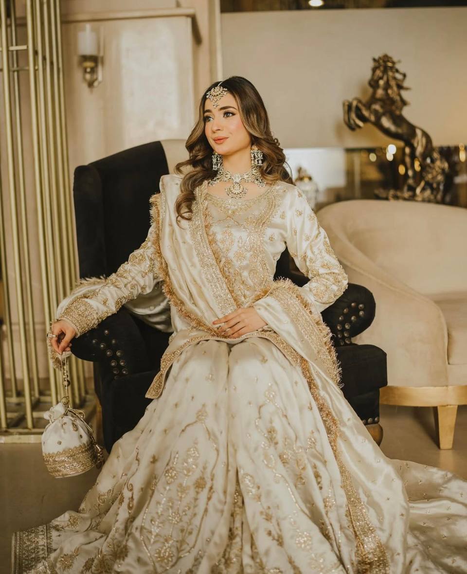 New Designer Party Wear Top and Sharara Set with Fancy Dupatta and Embroidery Work