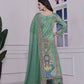 Trendy Ethnic Set Digital A-Line Kurta with Plazzo and Dupatta - Jaipur Blossom