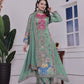 Trendy Ethnic Set Digital A-Line Kurta with Plazzo and Dupatta - Jaipur Blossom