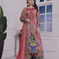 Trendy Ethnic Set Digital A-Line Kurta with Plazzo and Dupatta - Jaipur Blossom