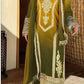 Dual Tone Grace Luxe Chinon Silk Top, Plazzo & Dupatta for a Stunning Look - Jaipur Blossom