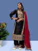Luxury Ready to Wear Suit with Premium Embroidery and Sequence Accents - Jaipur Blossom