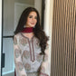 Designer Faux Georgette Top and France Crepe Plazzo Set with Embroidery & Sequence Work - Jaipur Blossom